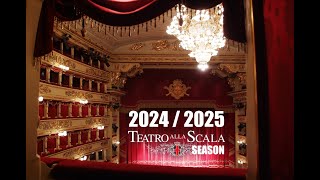 Teatro alla Scala 20242025 Season Milan Italy OPERA [upl. by Tsiuqram]