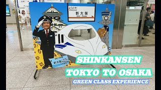 FAMILY TRIP RIDING JAPANS SHINKANSEN BULLET TRAIN  TOKYO TO OSAKA [upl. by Gottwald]