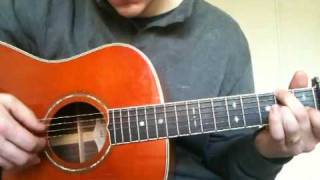 How to play dont think twice its alright  Bob Dylan 2 of 2 [upl. by Darken]