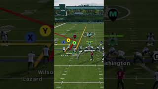 GLITCHY One Play Touchdown In Madden 25 maddentips fyp shorts madden25 bltmadden [upl. by Zenda]