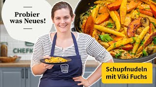 Viki macht Schupfnudeln – Originalrezept aus ihrem Restaurant  Probier was Neues  Chefkoch [upl. by Latreshia]