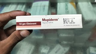 mupiderm ointment  mupirocin ointment ip  mupiderm ointment uses  mupiderm ointment bangla [upl. by Kendricks306]