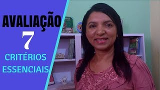 AVALIAÇÃO – 7 Critérios Essenciais para Avaliar o Aluno  Por Professor em Sala [upl. by Darice958]