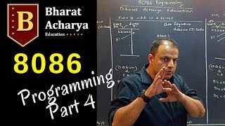 8086  Programming Part 4  Bharat Acharya Education [upl. by Ecirehc]