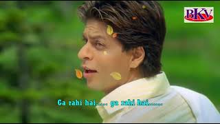 Kyun Hawa Aaj Yun  KARAOKE With Lata Voice  Veer Zaara 2004  Shah Rukh Khan amp Preity Zinta [upl. by Teak175]