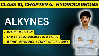 alkynes and rules for naming alkynes  IUPAC nomenclature for alkynes  mmk chemistry [upl. by Valoniah]