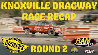 Southeast Gassers Official Race Recap  Knoxville Dragway Round 2 [upl. by Mazman]