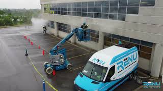 💦RENU Mobile Wash  Commercial Building Wash [upl. by Celestia]