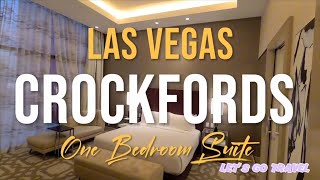 Crockfords Las Vegas  One Bedroom Suite  Resorts World Las Vegas [upl. by Metcalf]