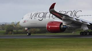 Virgin Airbus A350 Airbus A3501041 [upl. by Tiffanle213]