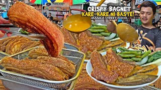 Patok na CRISPY BAGNET sa quotKAREKARE ni BASTEquot Made in TONDO Manila [upl. by Nair223]