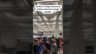 Global tech outage causes flight delays at Houston’s George Bush Intercontinental Airport [upl. by Qiratla]