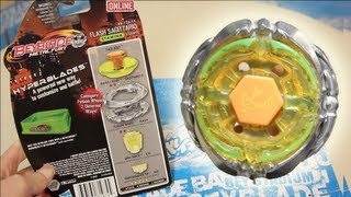 Flash Sagittario 230WD HYPERBLADE SPARK FX UNBOXING amp REVIEW  BB126FX Beyblade Metal Fury [upl. by Damales]