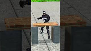 Who Is Stronger 💪 SPIDERMAN VS SUPERMAN VS VENOM GTA V 🔥 shorts spiderman gta [upl. by Aihsoem]