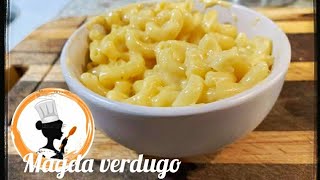 Como hacer macarrones con queso caseros fácil y rápido [upl. by Rtoip811]