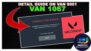 Fix VAN 1067 Error in Valorant TPM Troubleshooting Guide 2023 🎮🔧 [upl. by Yerahcaz280]