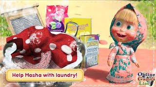 Masha and the Bear House Cleaning Games for Girls Gameplay Android [upl. by Weinstein986]