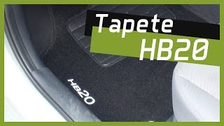 Tapete para HB20 em Carpete Personalizado [upl. by Hestia359]