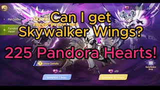 Can we get Skywalker Wings with 225 Pandora Hearts Lezgo [upl. by Chamberlin]