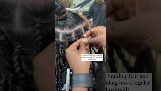 detailed passion twist tutorial passiontwist braidtutorial fyp [upl. by Truda]