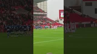 Stoke Vs Millwall away game [upl. by Areek221]