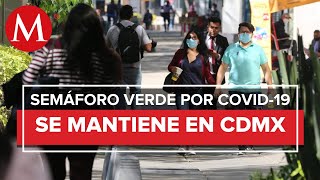 CdMx cerrará el año en semáforo verde por covid19 aseguran autoridades capitalinas [upl. by Oneida]