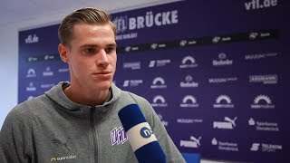 VfLSpieler Tigges „Profispieler zu werden war mein großer Traum“ [upl. by Maude]