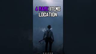 4 RARE ITEMS LOCATION rdr2 gaming funny shorts [upl. by Leamiba]