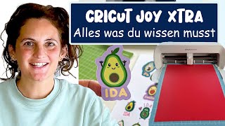 Cricut Joy Xtra  Alles was du wissen musst zum MiniPlotter  NEU Sticker selber machen [upl. by Conard]