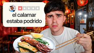 Probé los Restaurantes Chinos con Peores Reseñas [upl. by Ingar]