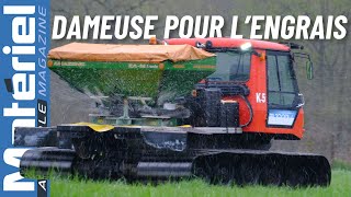 Dameuse PistenBully à lengrais en conditions humides  ETA Beauvilain [upl. by Llerrad]