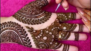 Simple Mehndi Design  2018 [upl. by Alwitt]