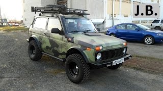 Tuning of Lada 4x4 NIVA Ranger style [upl. by Serilda]