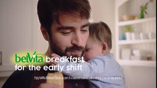 belVita  Breakfast For Your Morning  Early Shift with Dad [upl. by Ecirtael]