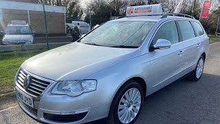 KM10 YJD Volkswagen Passat 20 TDi Highline Plus DSG Automatic Estate Full Service History Sat Nav [upl. by Anaidni]