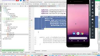 24 Android Java setOnClickListener [upl. by Adara]