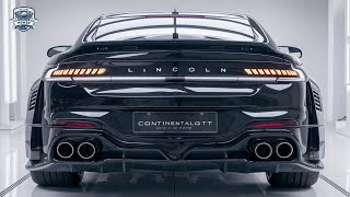 AllNew 2025 Lincoln Continental GT  Premier Powerful Sedan Unveiled [upl. by Sola629]