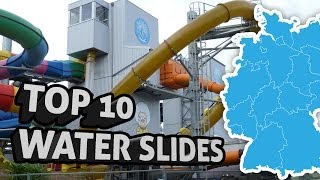 TOP10 Die extremsten Wasserrutschen Deutschlands  Germanys most extreme water slides [upl. by Bowrah]