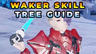 PSO2NGS Waker Skill Tree Build Guide [upl. by Minny]