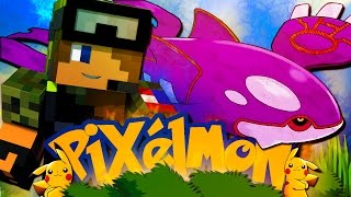 Crew Pixelmon  quotSHINY KYOGREquot  Part 29 Minecraft Pokemon Mod [upl. by Halihs]