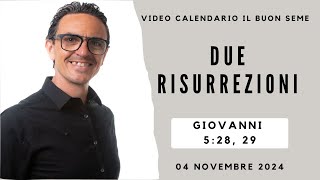 04 NOVEMBRE 2024 Calendario cristiano IL BUON SEME [upl. by Assetal]