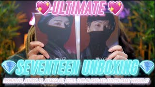 ⚠️ Ultimate Seventeen unboxing Incomplete Attacca Social Club Da Capo amp Attacca Carat version ⚠️ [upl. by Yenots906]