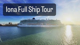 WOW PampO IONA FULL SHIP TOUR AND GUIDE 2025 [upl. by Llirrem]