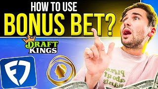 What is a Sportsbook Bonus Bet How do you use a Bonus Bet on FanDuel DraftKings amp Caesars [upl. by Chrisman]