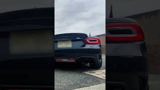 Fiat 124 Spider Ragazzon Exhaust Drive Off [upl. by Ydisahc]