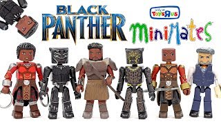 Marvel Minimates Black Panther vs Killmonger ToysRUs Exclusive Unboxing [upl. by Wycoff461]