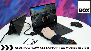 Asus ROG Flow X13 Laptop  RTX 3080 ROG XG Mobile Review [upl. by Medwin]