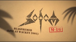 SODOM  Blasphemer Live Wacken 2001 2021  Remaster Official Visualizer [upl. by Emarie]