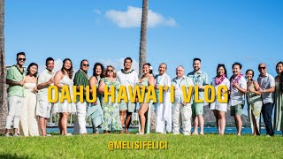 Oahu Hawai’i Vlog Part 2  Vow renewal Waimea North shore Waikīkī beach fun [upl. by Arym]