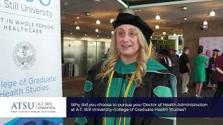 ATSUCGHS Doctor of Health Administration Graduate Testimonial  Rhionna Smith DHA 24 [upl. by Enitsyrhc815]